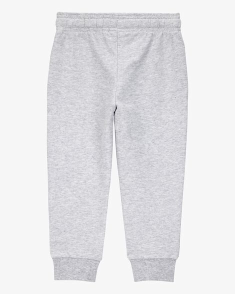 Product image 4 of Toddler Pull-On Drawstring Joggers - Grey
