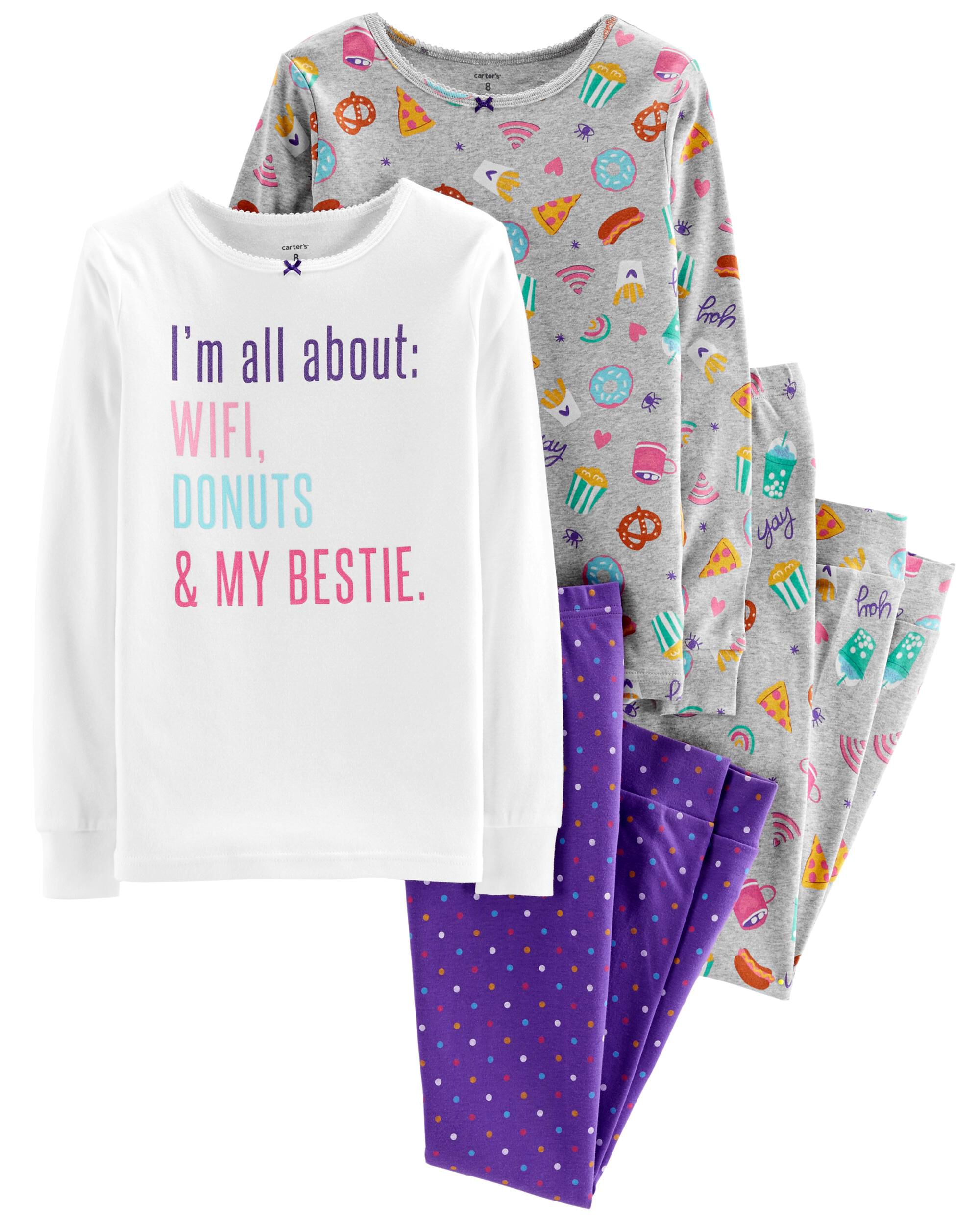 carters donut pajamas