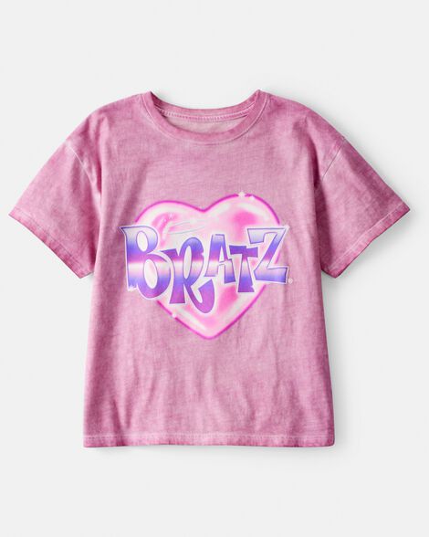 Girls Bratz Short-Sleeve Graphic Tee - Pink