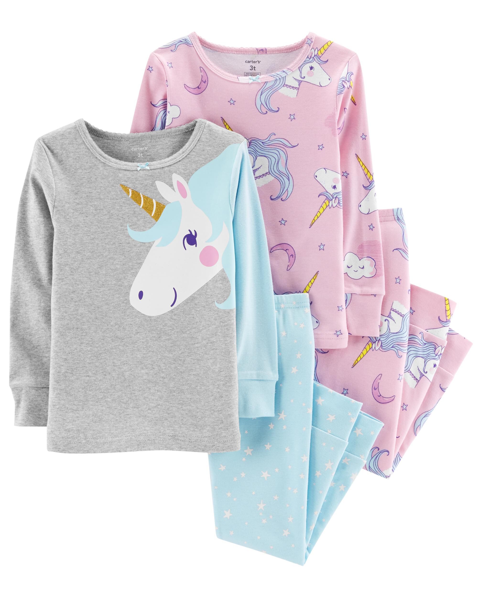 unicorn pyjamas girl