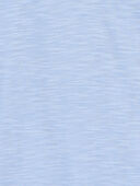 Blue - Kid 2-Pack Long-Sleeve Henley Pajama Sleep Tees, Selected