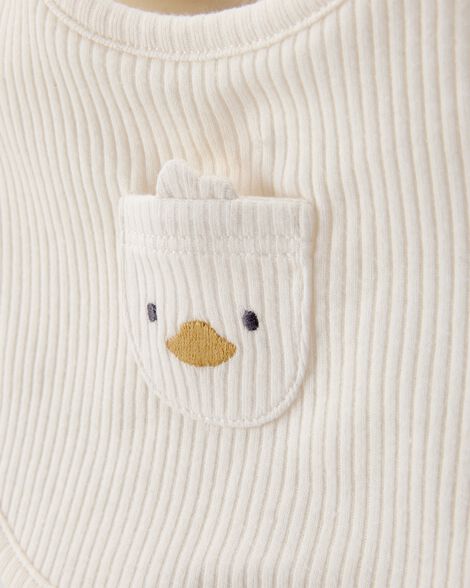 Product image 3 of Baby 3-Pack Duck Bibs