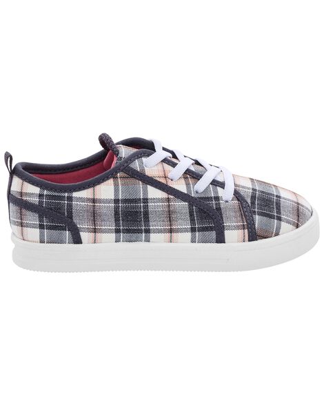  Product image 2 of Kid Plaid Canvas Sneakers