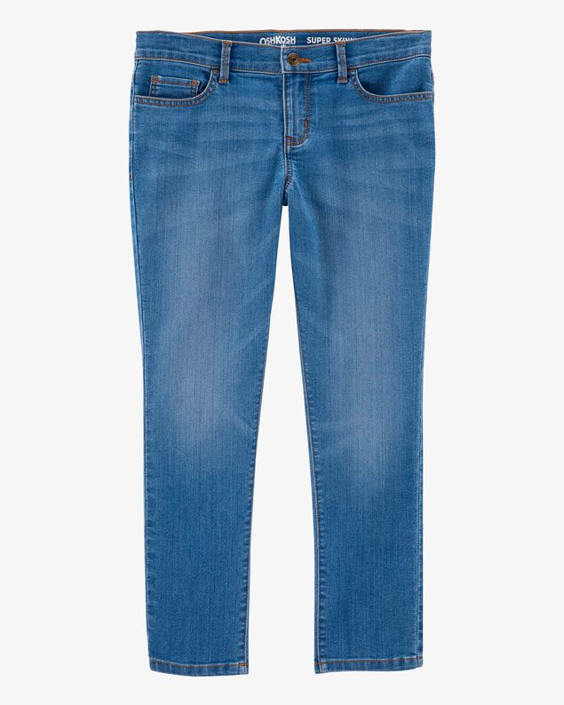 Product image 1 of Kid Medium Blue Wash Plus-Fit Skinny-Leg Jeans