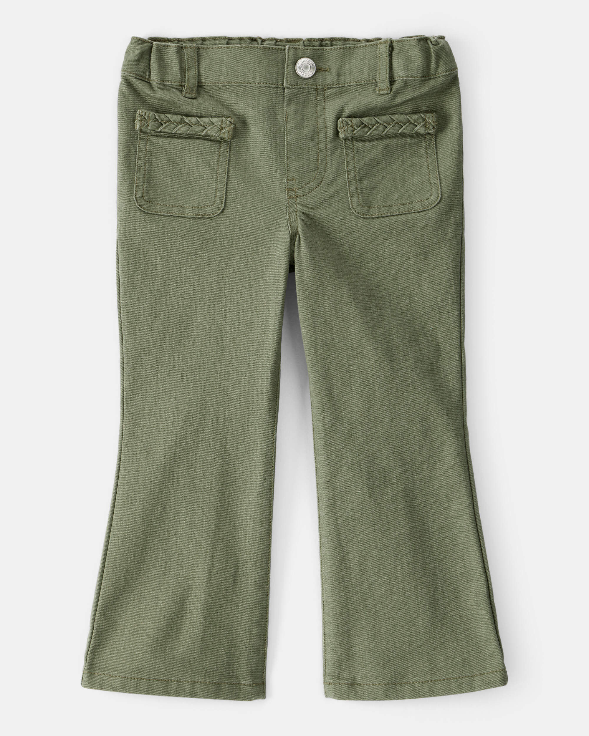 Toddler Girl Cotton Flare Pants