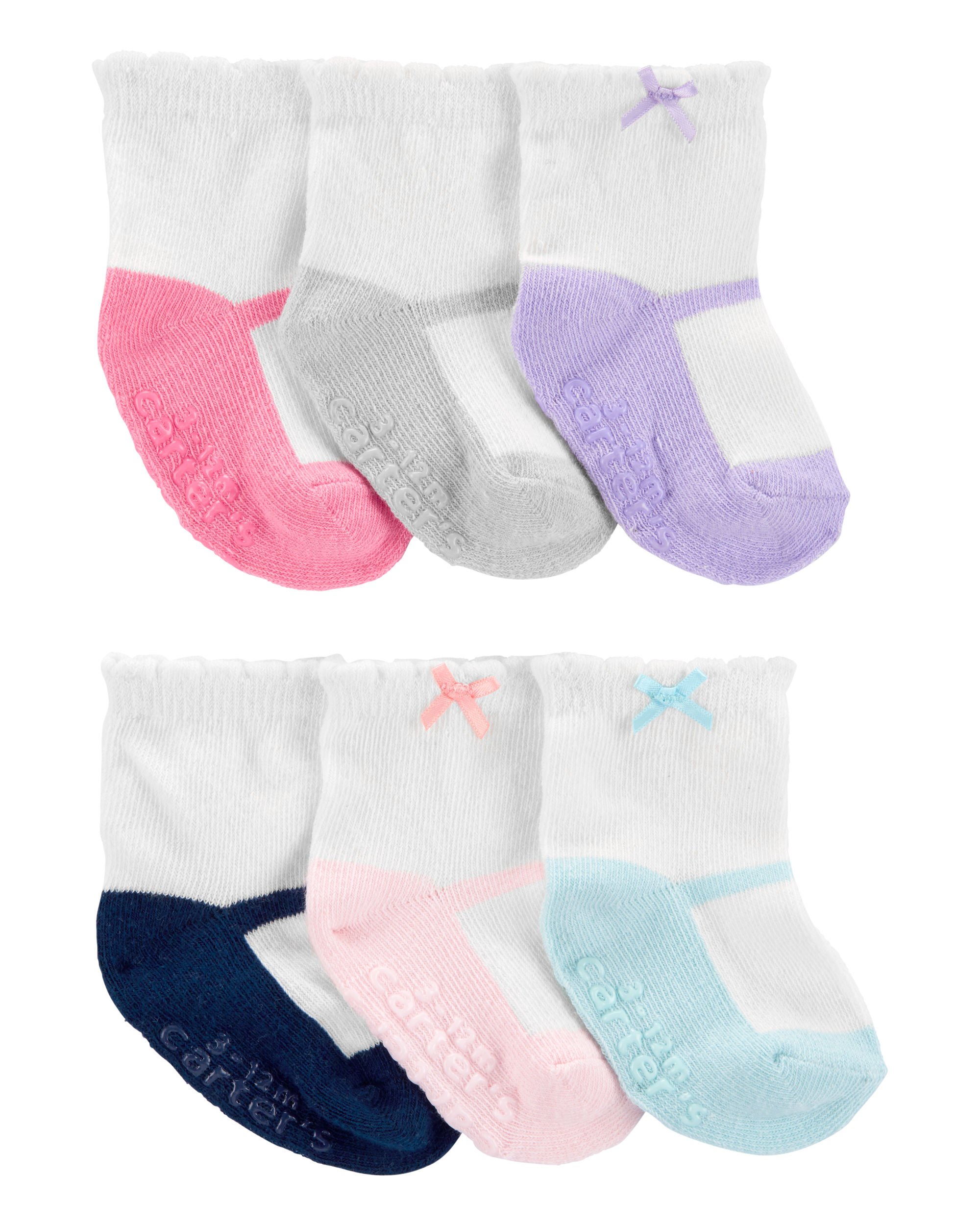 Baby 6-Pack Ballet Booties
