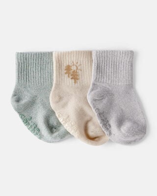 Product image 1 of Baby 3-Pack Ankle Socks