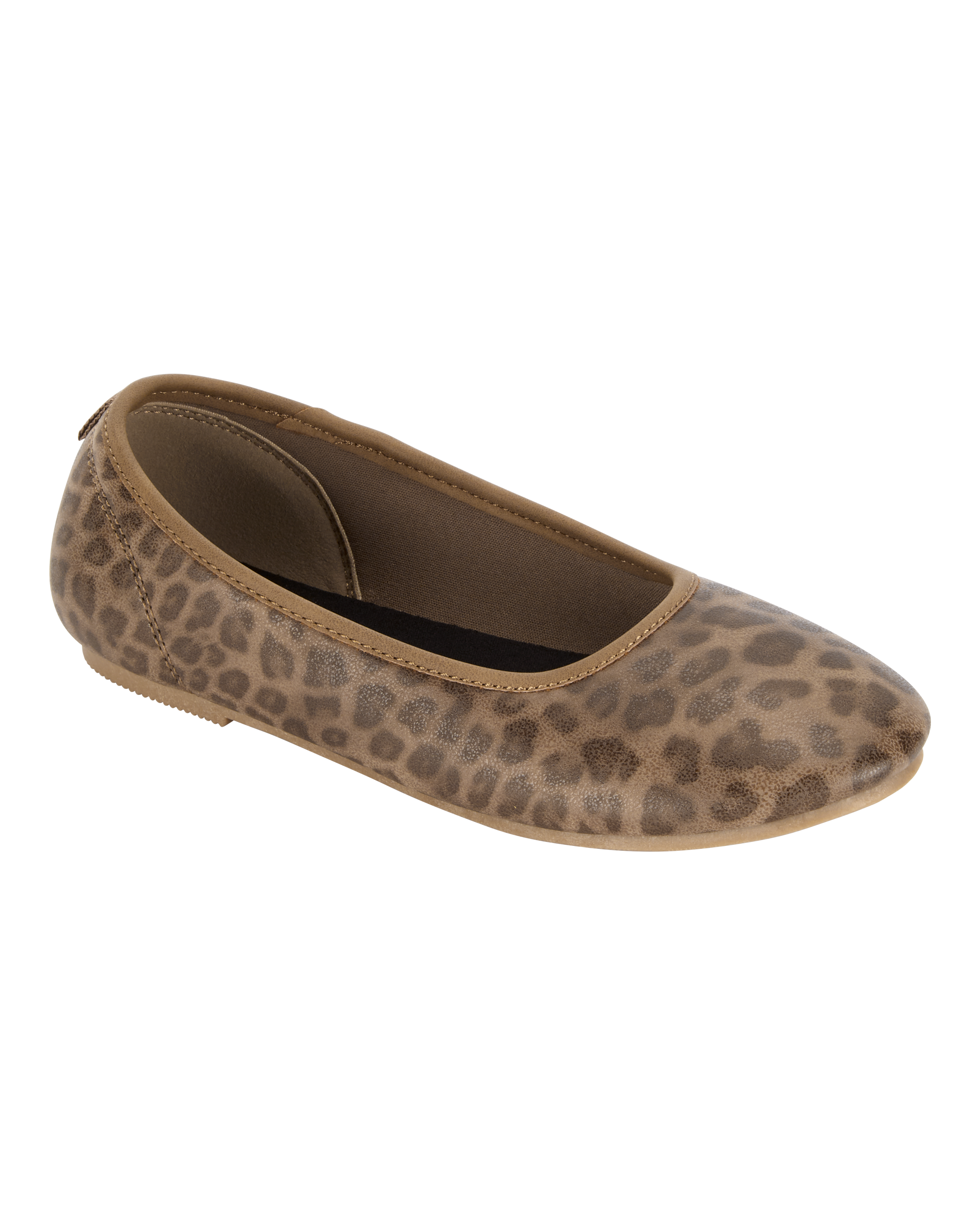 Kid Leopard Ballet Flats