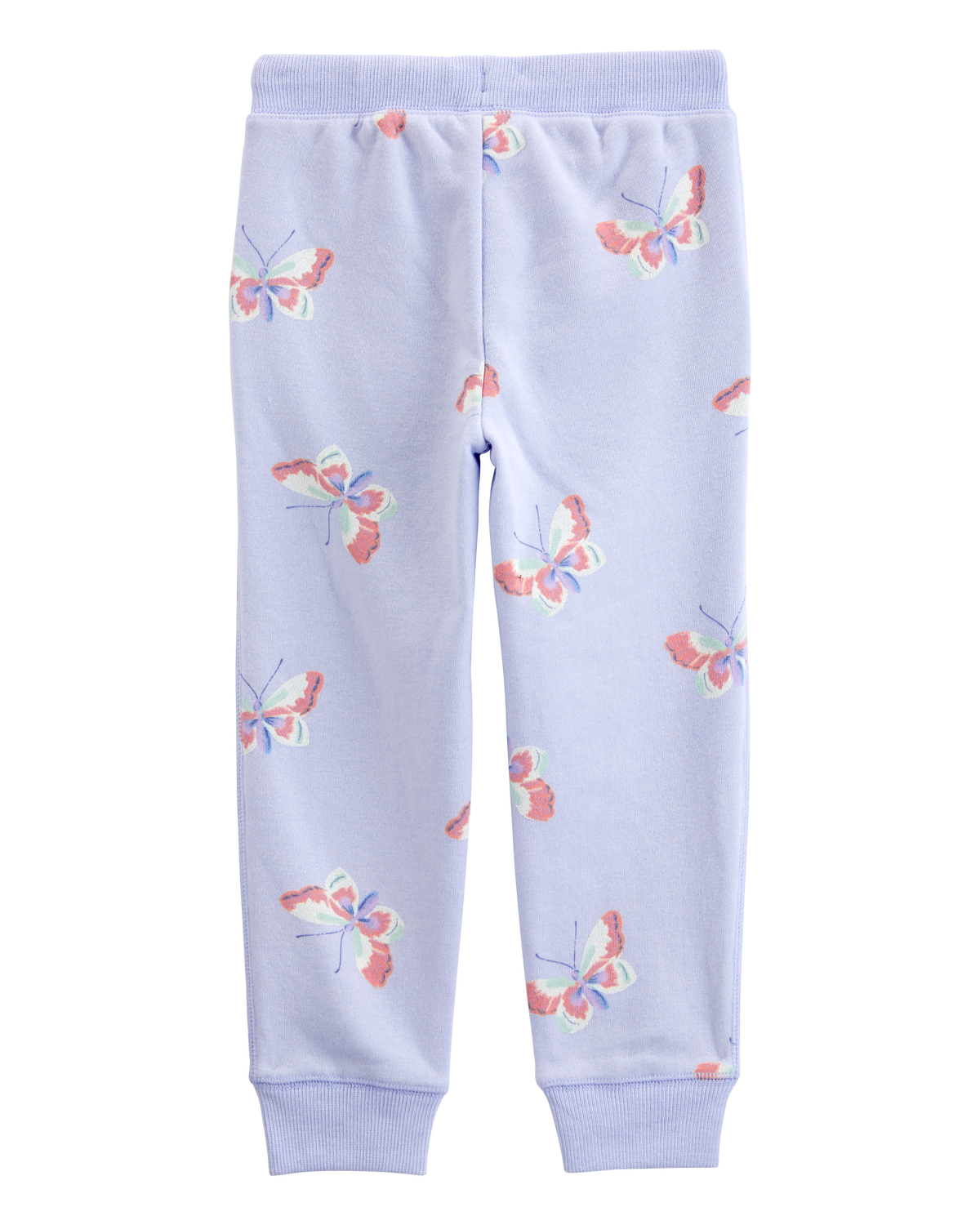 Toddler Butterfly Print Fleece Joggers