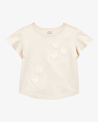 Product image 1 of Baby Butterfly Short-Sleeve Top - Ivory
