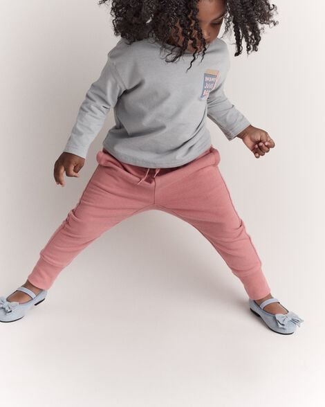 Girls Fleece Joggers