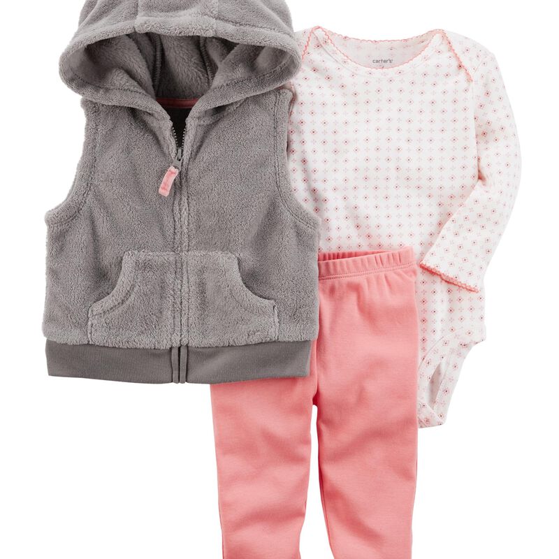 3Piece Little Vest Set