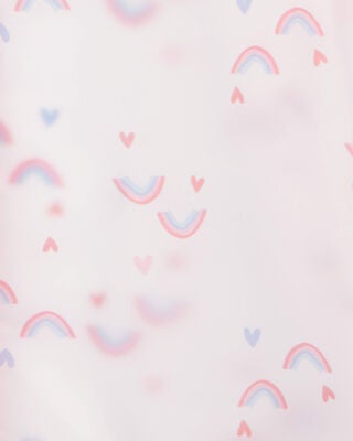 Product image 2 of Baby Rainbow Translucent Rain Jacket - Pink