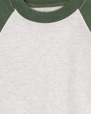 Product image 2 of Baby 4-Piece Long-Sleeve Raglan Bodysuits