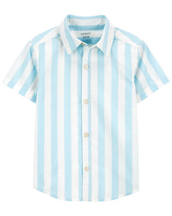 Toddler Striped Button-Down Shirt