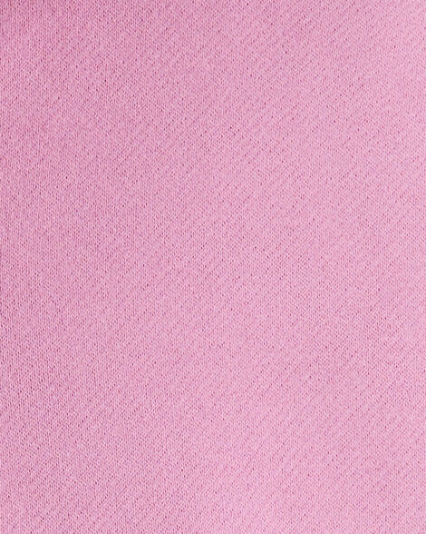 Toddler Girl Long-Sleeve Quarter-Zip Pullover Sweatshirt - Pink