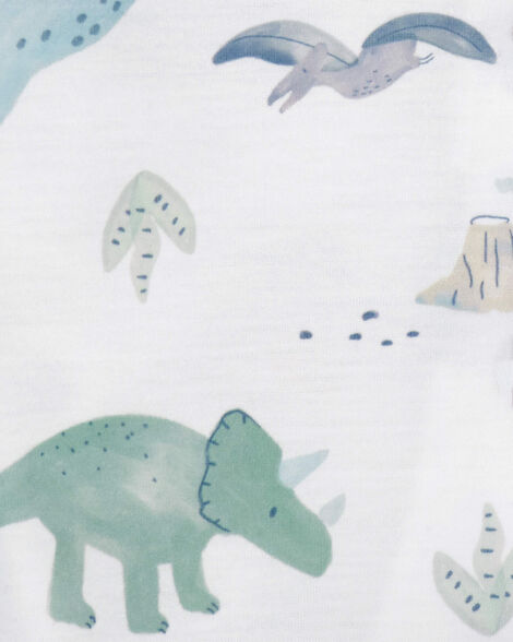 Product image 2 of Toddler Boy 2-Piece Dinosaur Coat-Style Loose Fit Pajamas