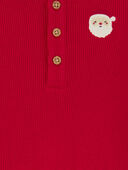 Red - Baby 2-Piece Red Santa Sleep and Play Set, Selected