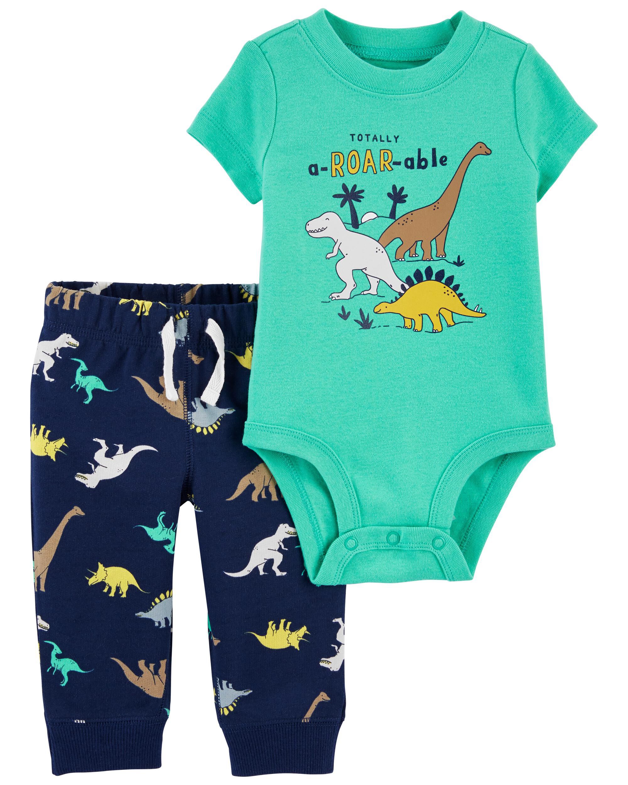 carter's dinosaur onesie