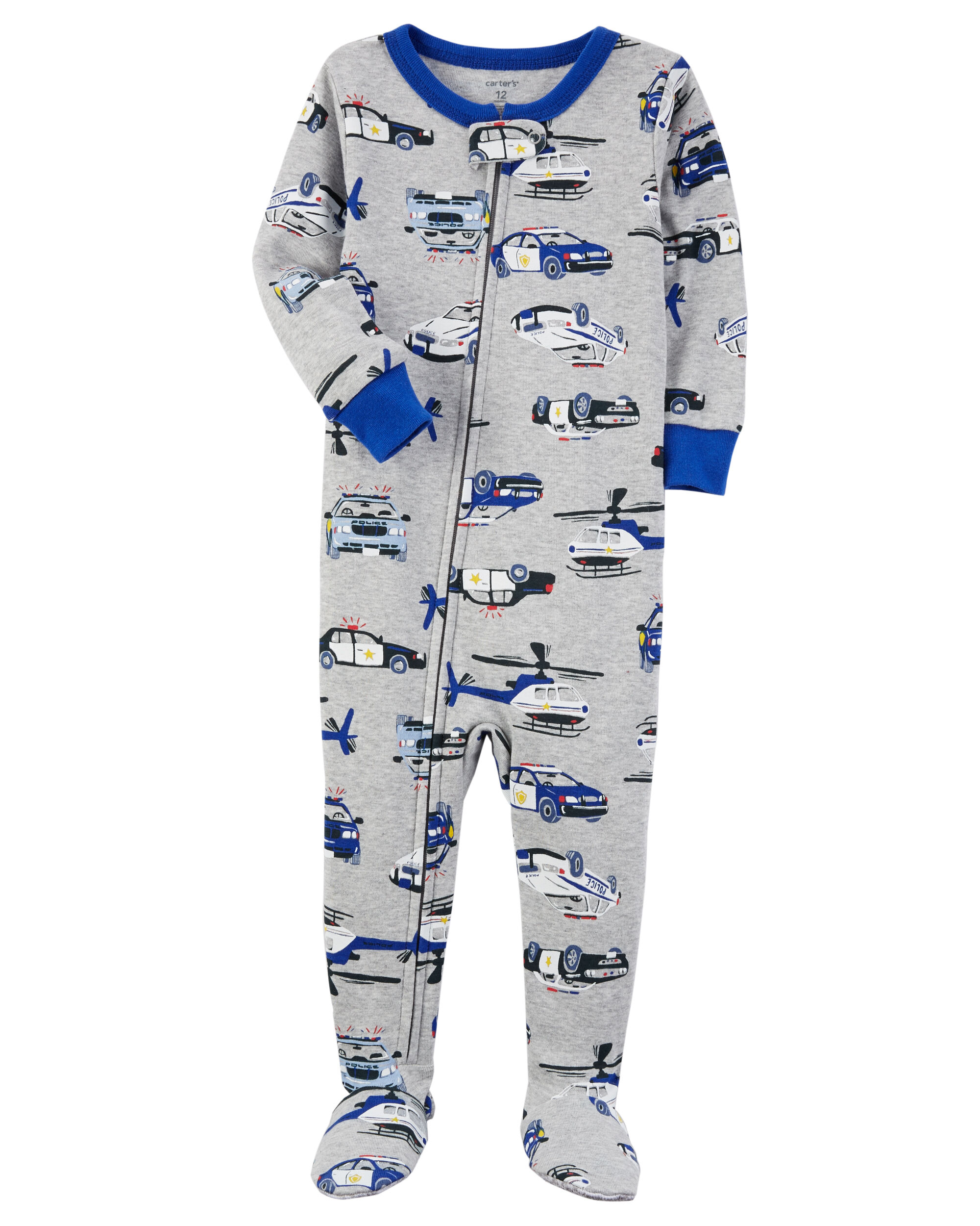1 Piece Police Car Snug Fit Cotton Pjs Carters Com