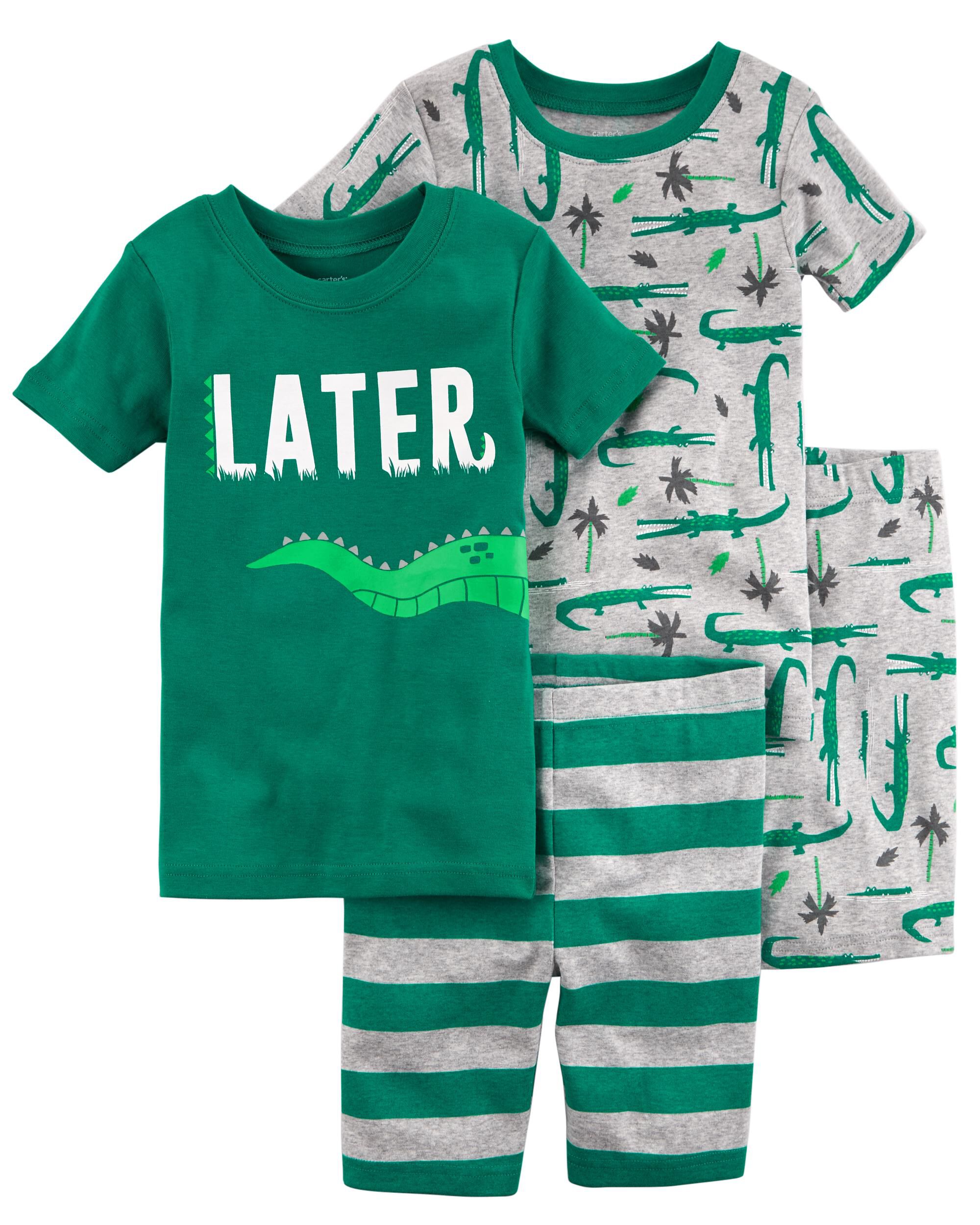 carter's alligator pajamas