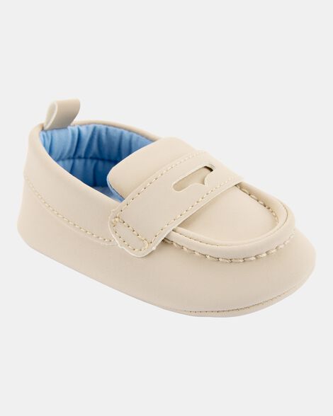 baby slip-on loafer - cream