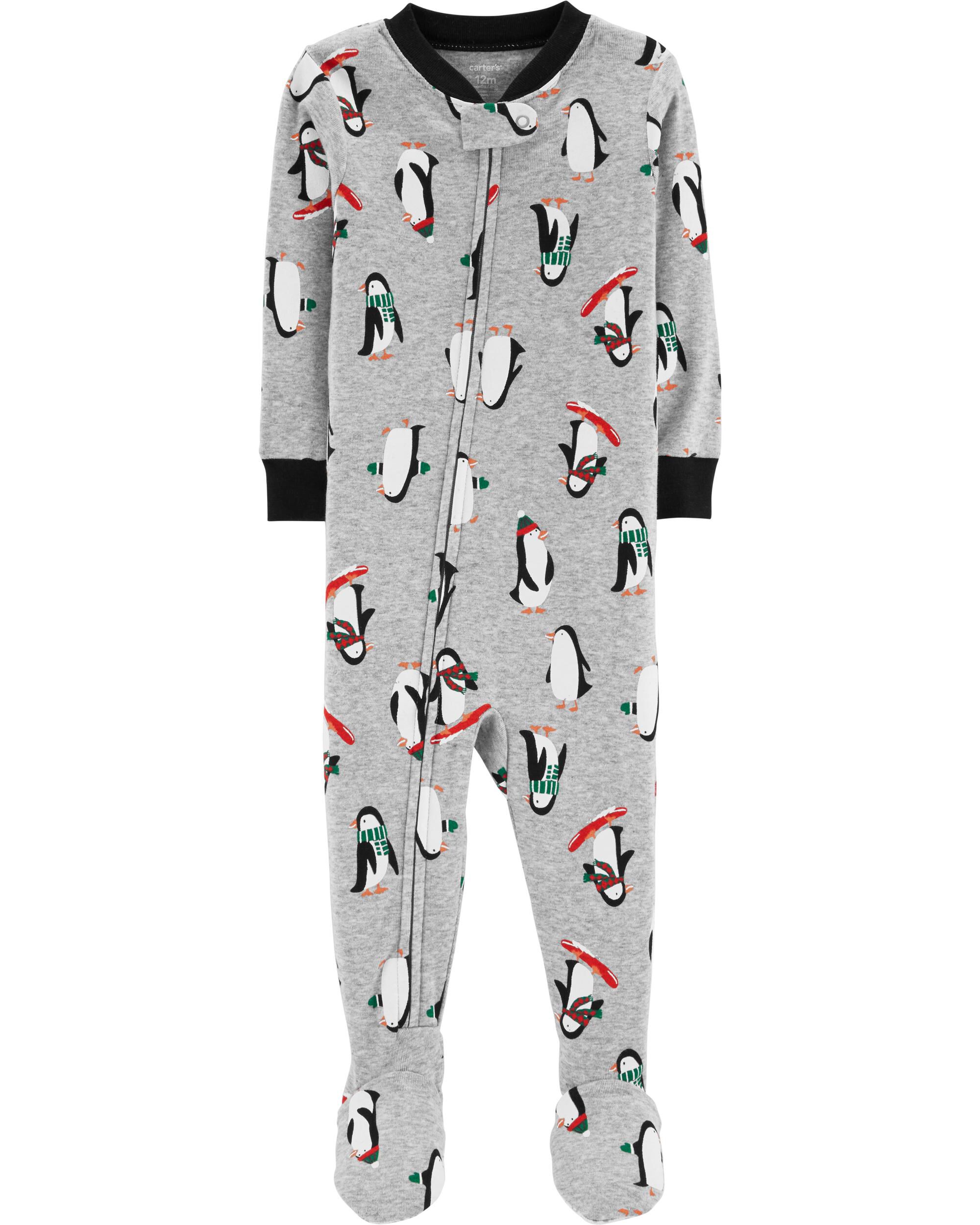 carter's penguin pajamas