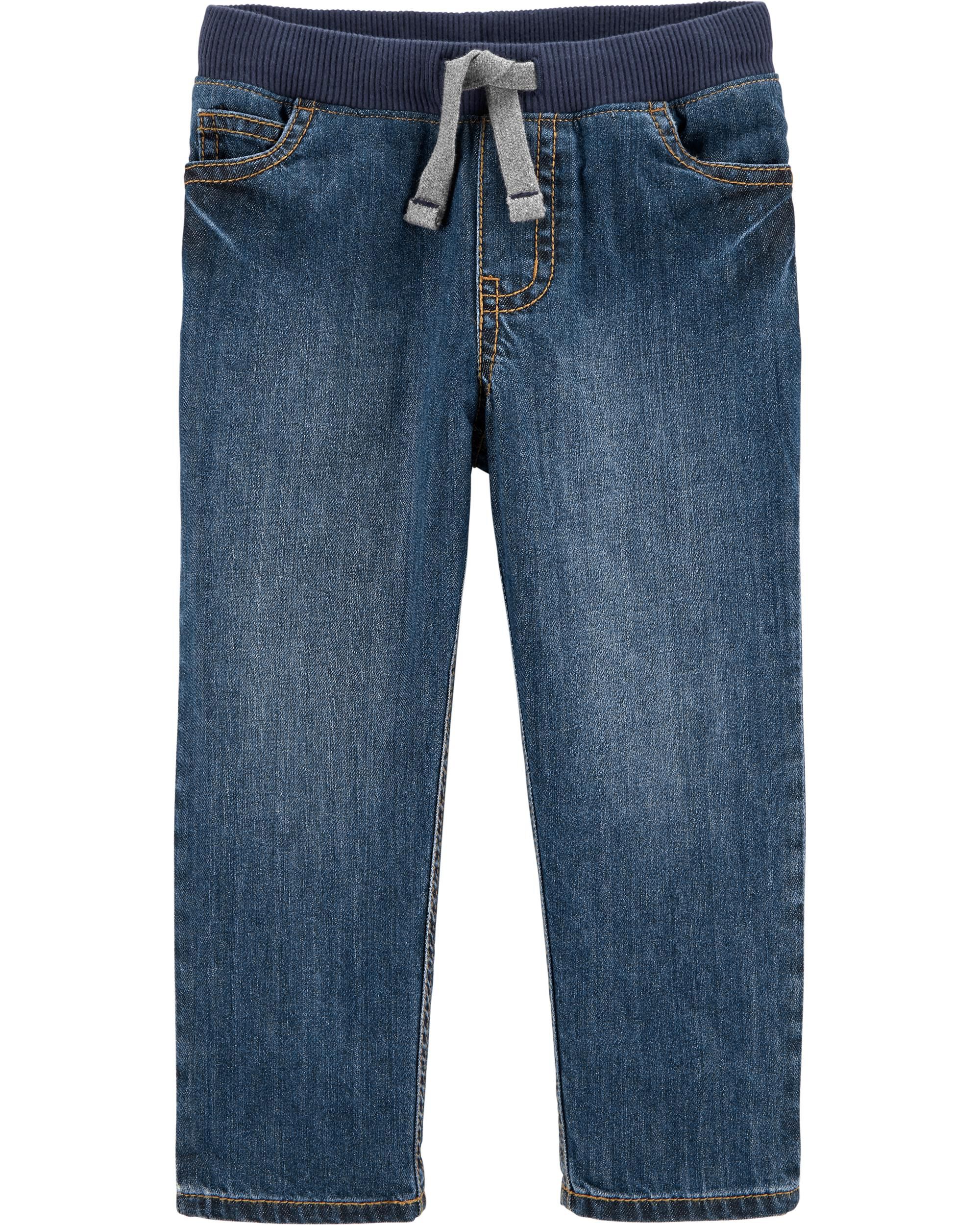 Carters pull on denim pants Clearance