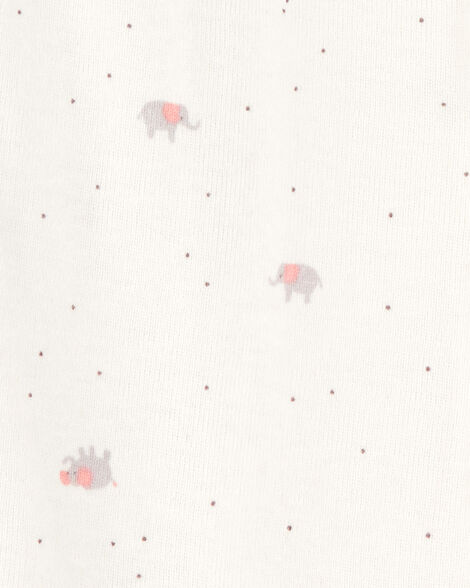Product image 3 of Baby 2-Pack 2-Way Zip Cotton Sleep & Play Pajamas