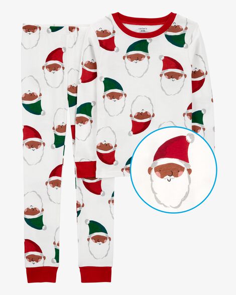  Product image 2 of Kid 2-Piece Santa 100% Snug Fit Cotton Pajamas