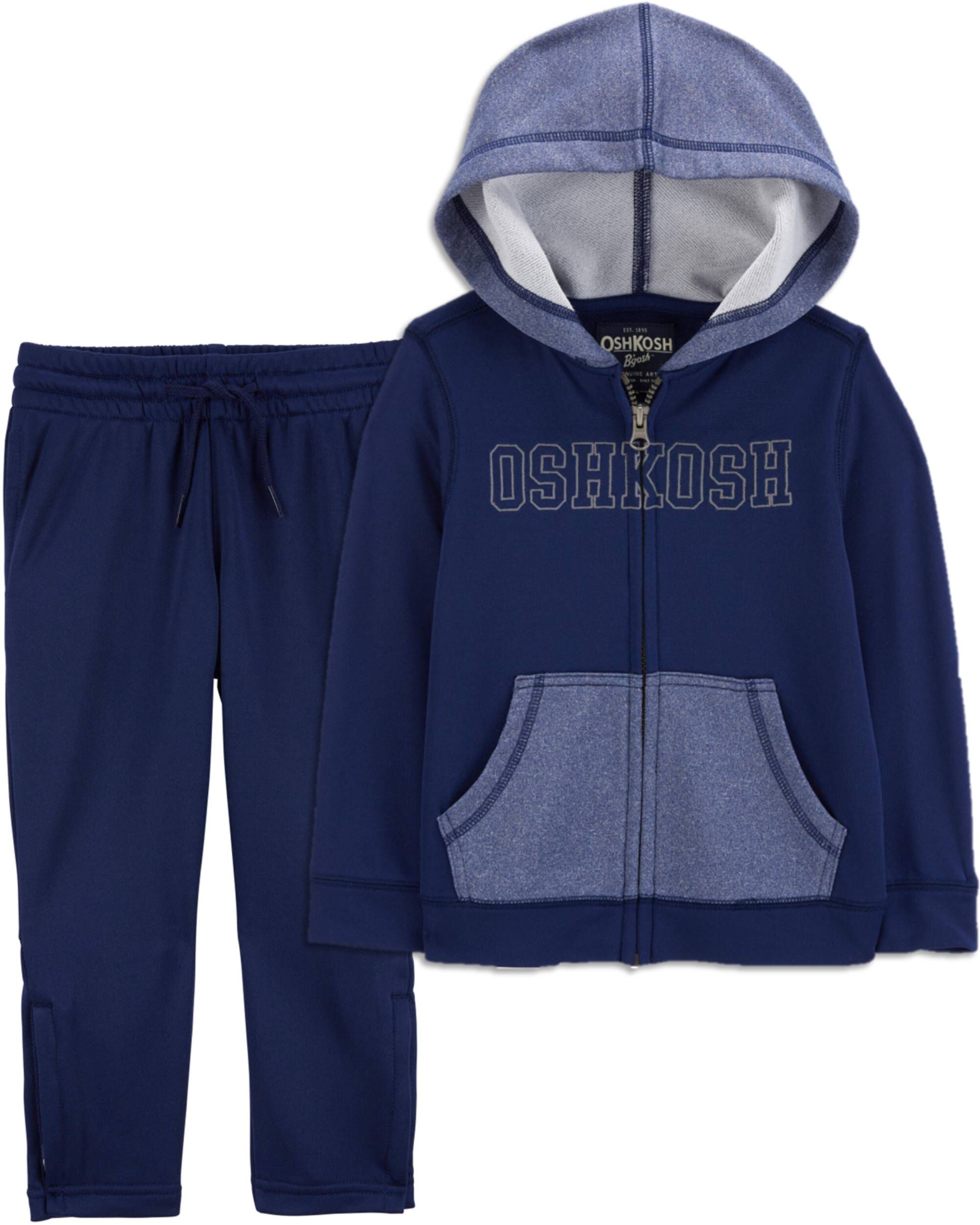 Toddler 2-Piece OshKosh Logo Zip Jacket & French Terry Pants Set | Carter's