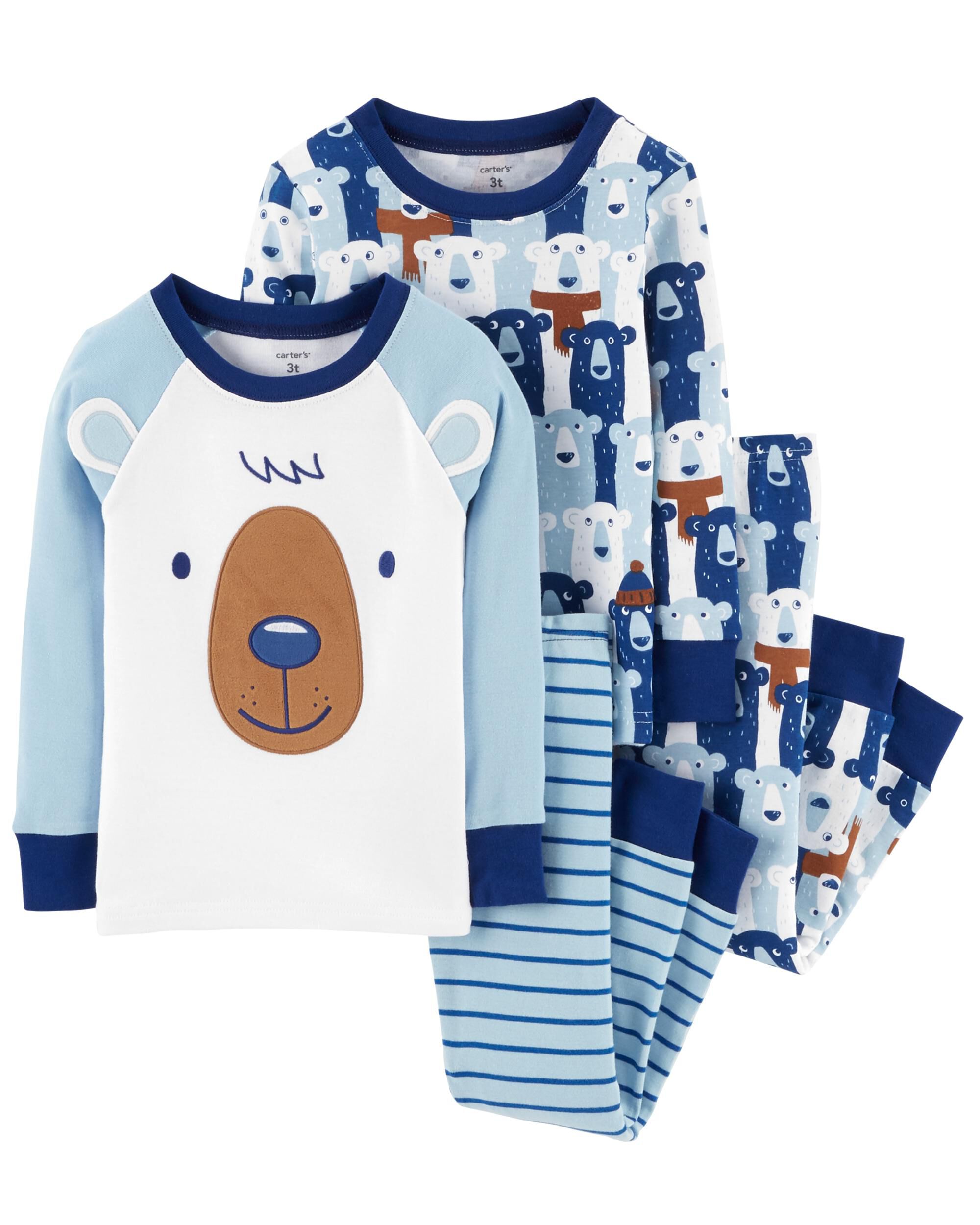 carter's bear pajamas