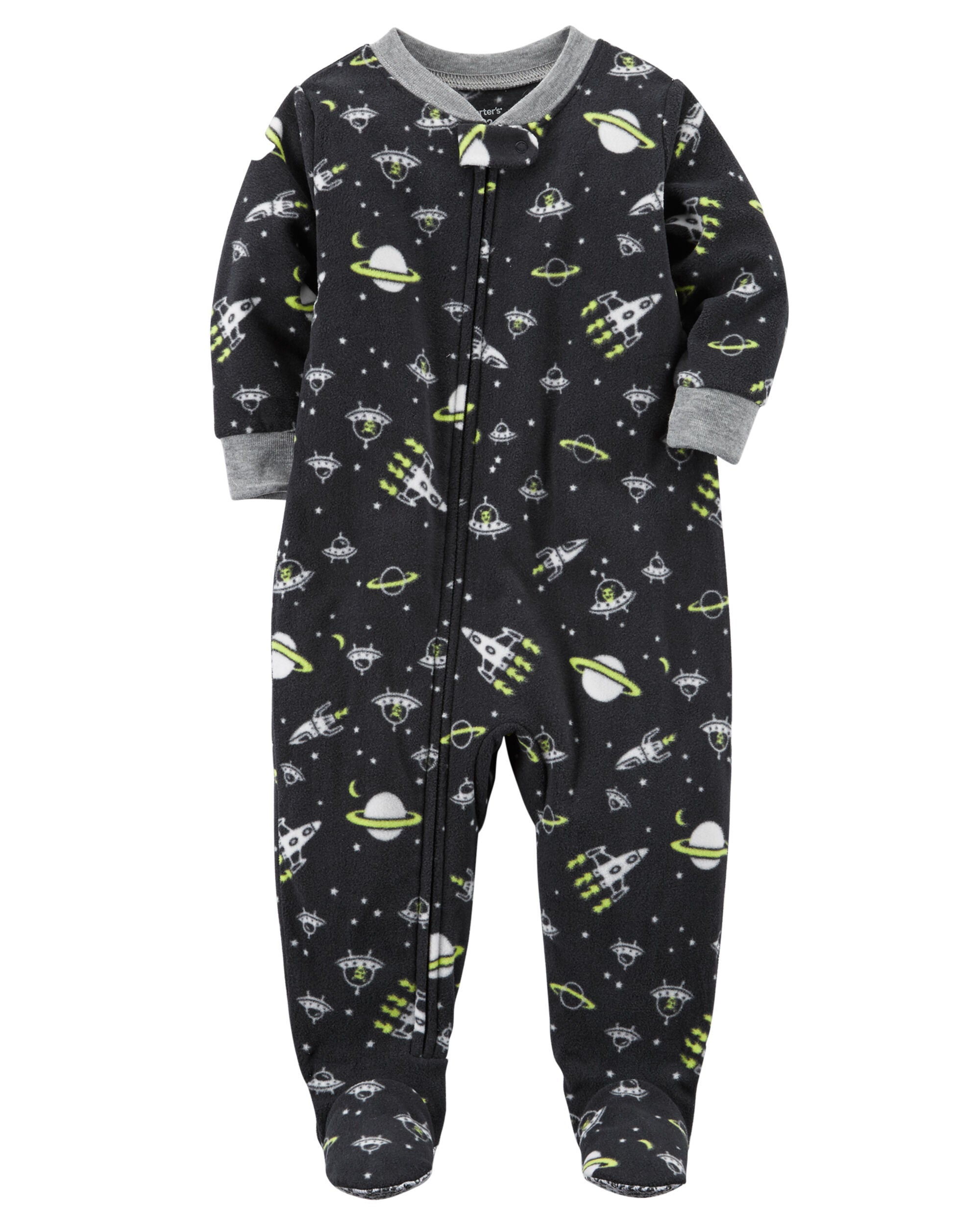 carters fleece pajamas tog
