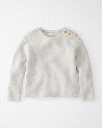 Toddler Organic Cotton Knit Sweater