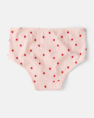 Product image 2 of Kid 10-Pack Strawberry Brief Stretch Cotton Undies