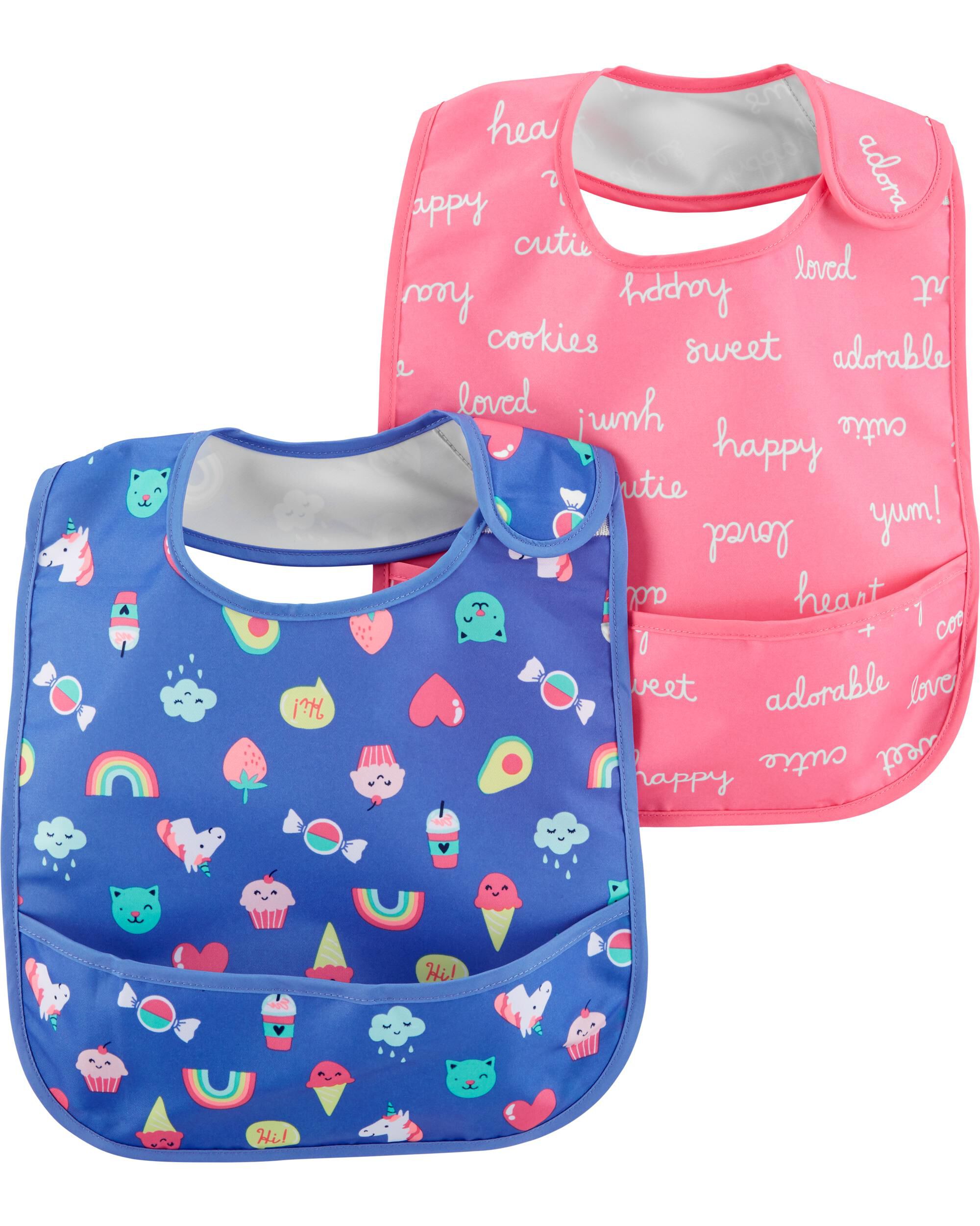 carters feeding bibs