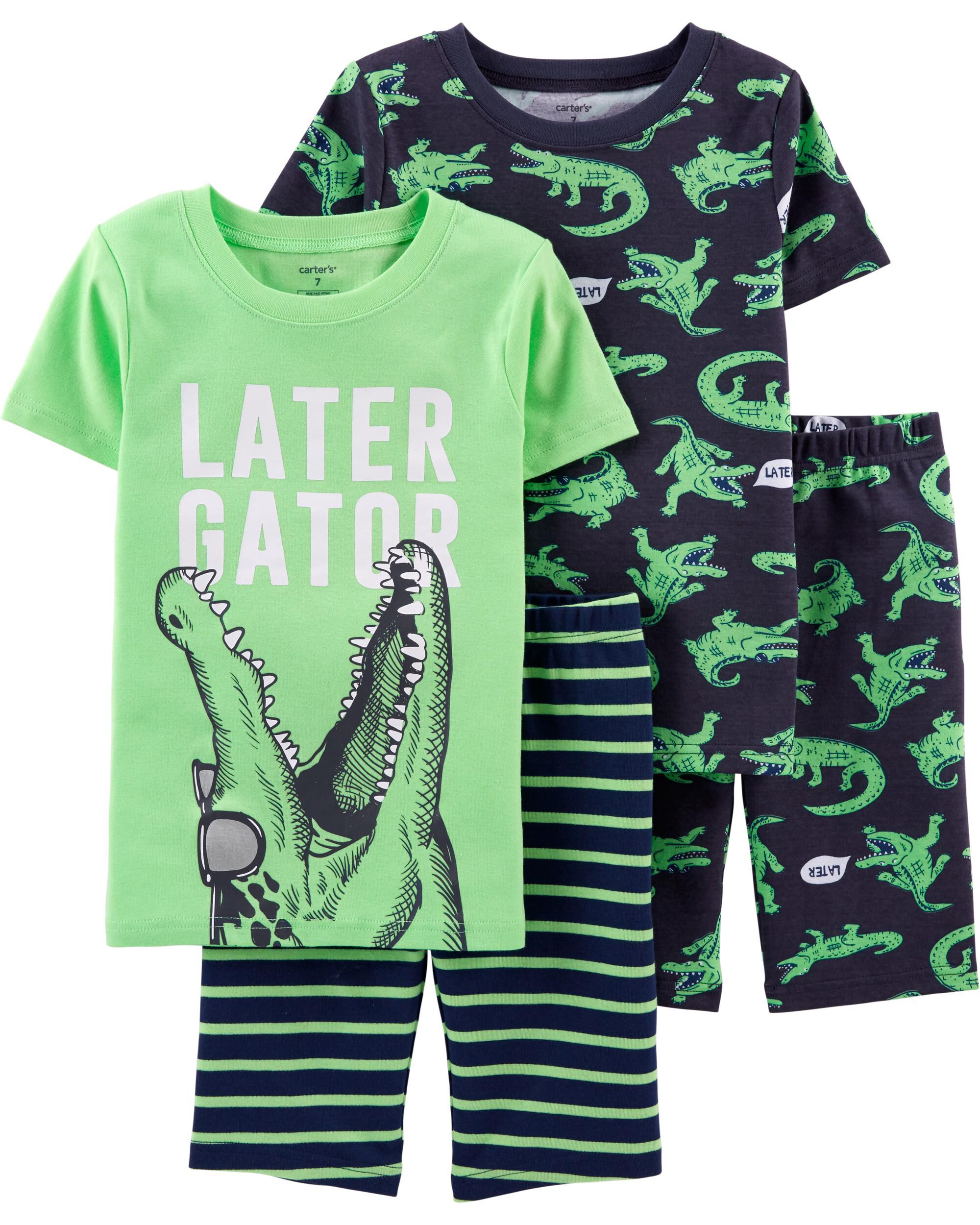carter's alligator pajamas