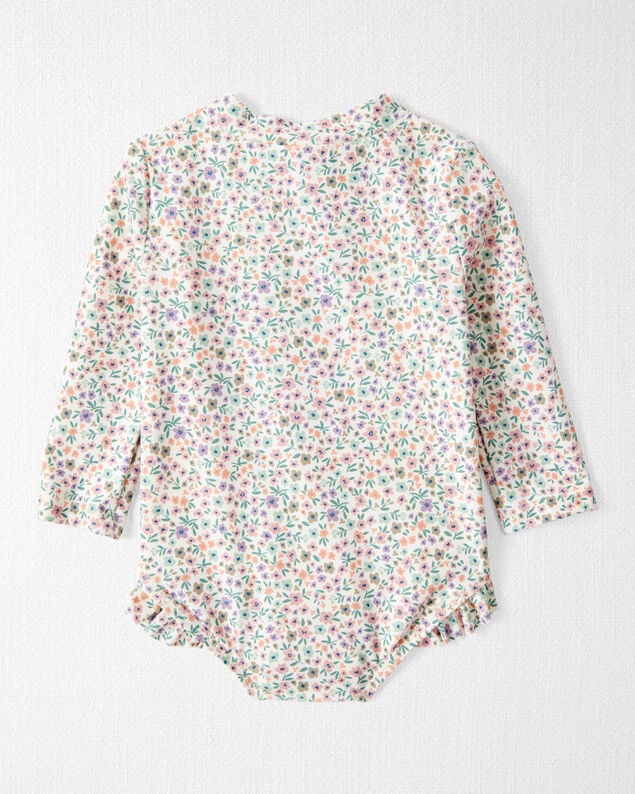 Product image 2 of Baby Girl Recycled Ruffle Swimsuit