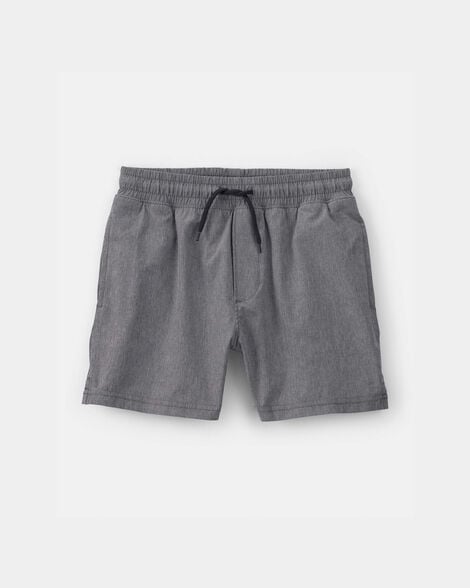 Boys Pull-On Active Shorts - Grey