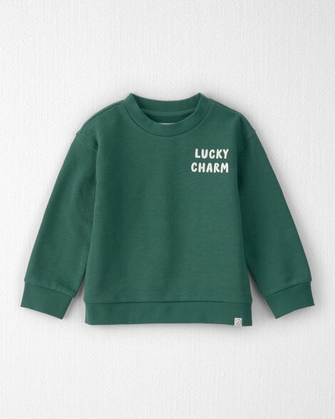 Toddler Organic Cotton Lucky Charm Sweatshirt