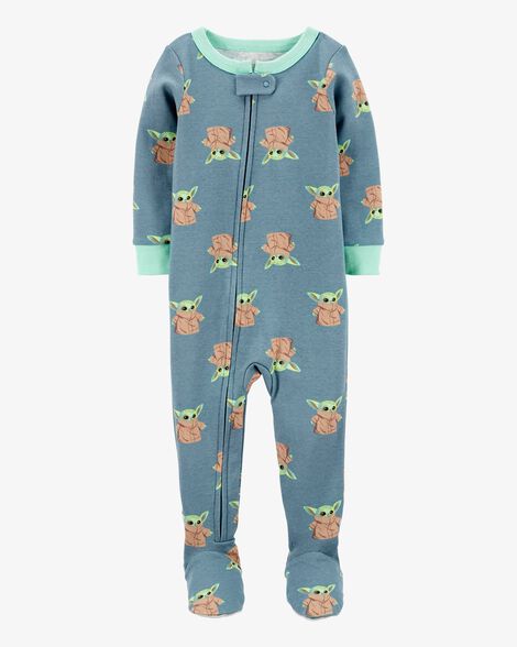  Product image 1 of Toddler 1-Piece Star Wars™ 100%  Cotton Footie Pajamas