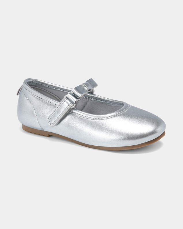Product image 1 of Toddler Girl Dress Shoes - Silver