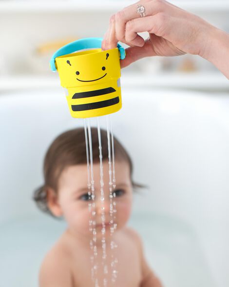  Product image 2 of ZOO® Stack & Pour Buckets Baby Bath Toy