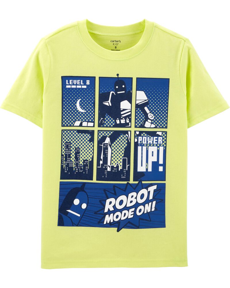 Robot Video Game Jersey Tee Carters Com