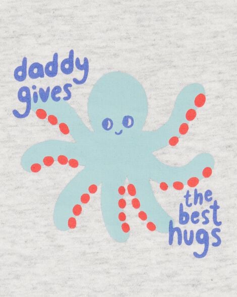  Product image 2 of Baby Octopus Daddy Sleeveless Bodysuit