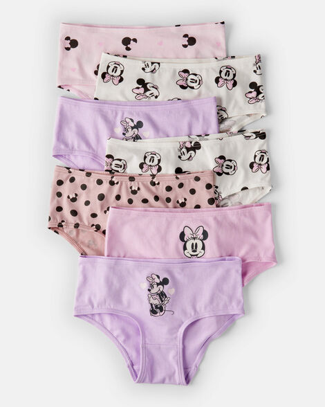 toddler girl 7-pack disney© minnie mouse brief underwear