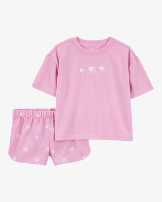 Product image 1 of Toddler Girl 2-Piece Angelfish Loose Fit Pajamas