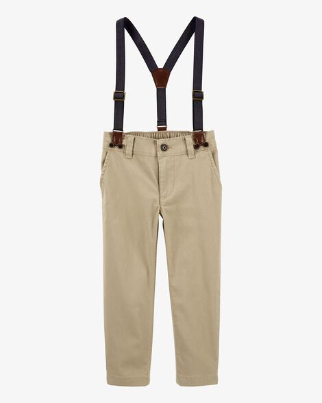  Product image 1 of Toddler The Favorite: Khaki Suspenders