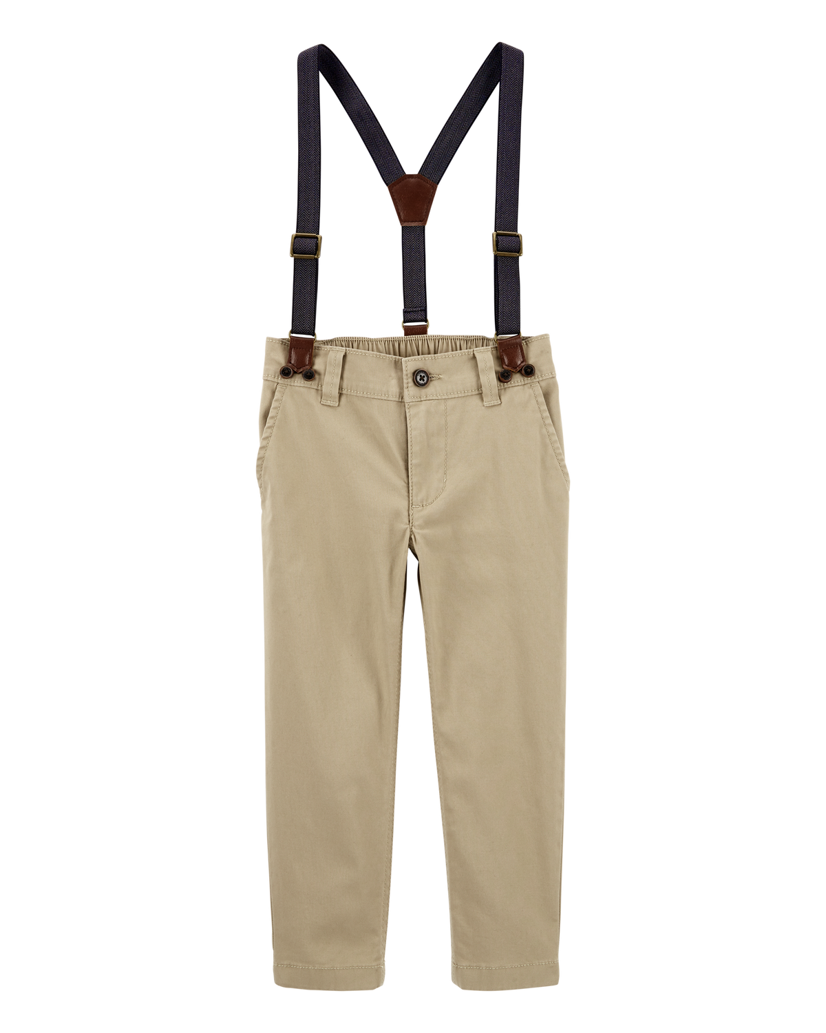 Toddler The Favorite: Khaki Suspenders - OshKosh | Carter's