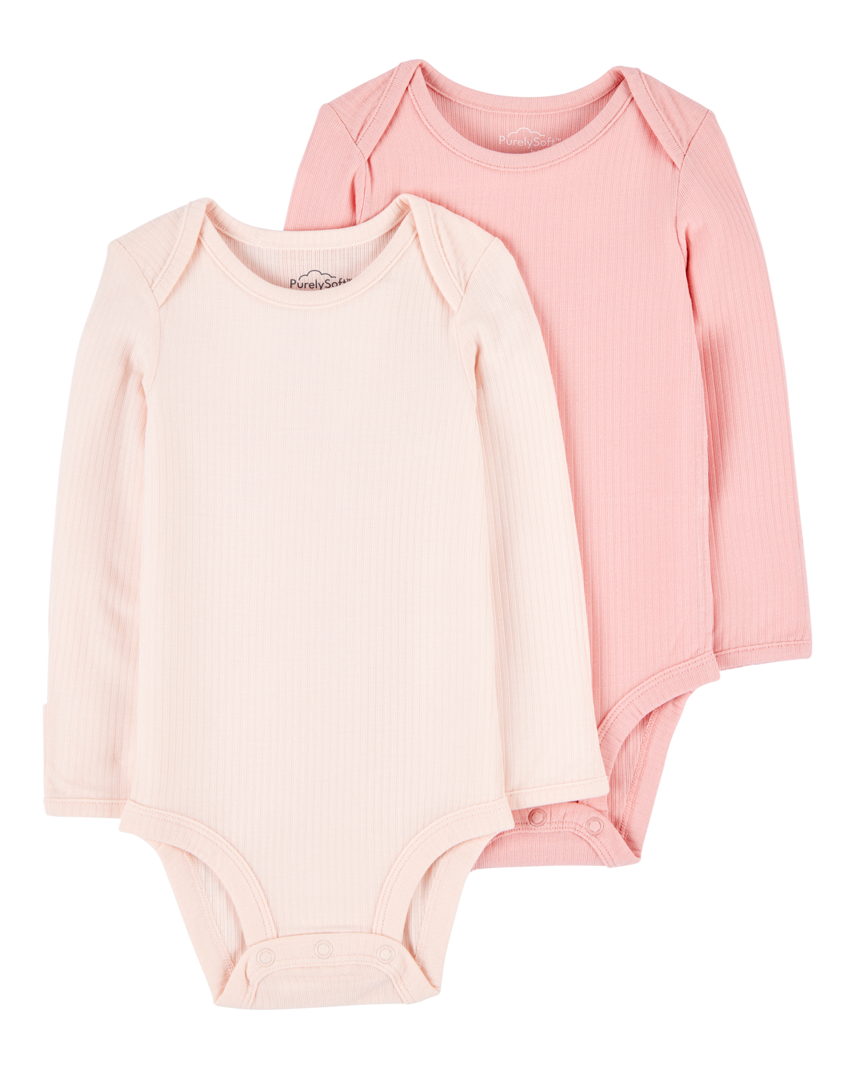 Baby 2-Pack Long-Sleeve PurelySoft Bodysuits - Carter's